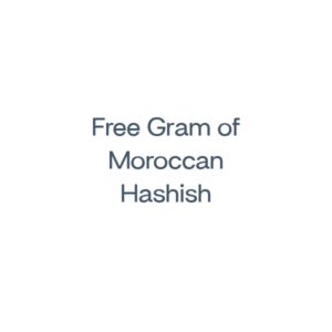 Free Gram of Moroccan Hashish