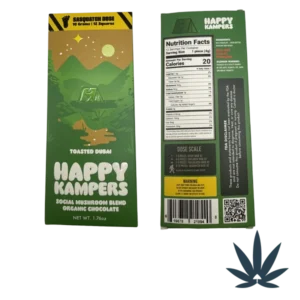 Happy Kampers Mushroom Chocolate Bar